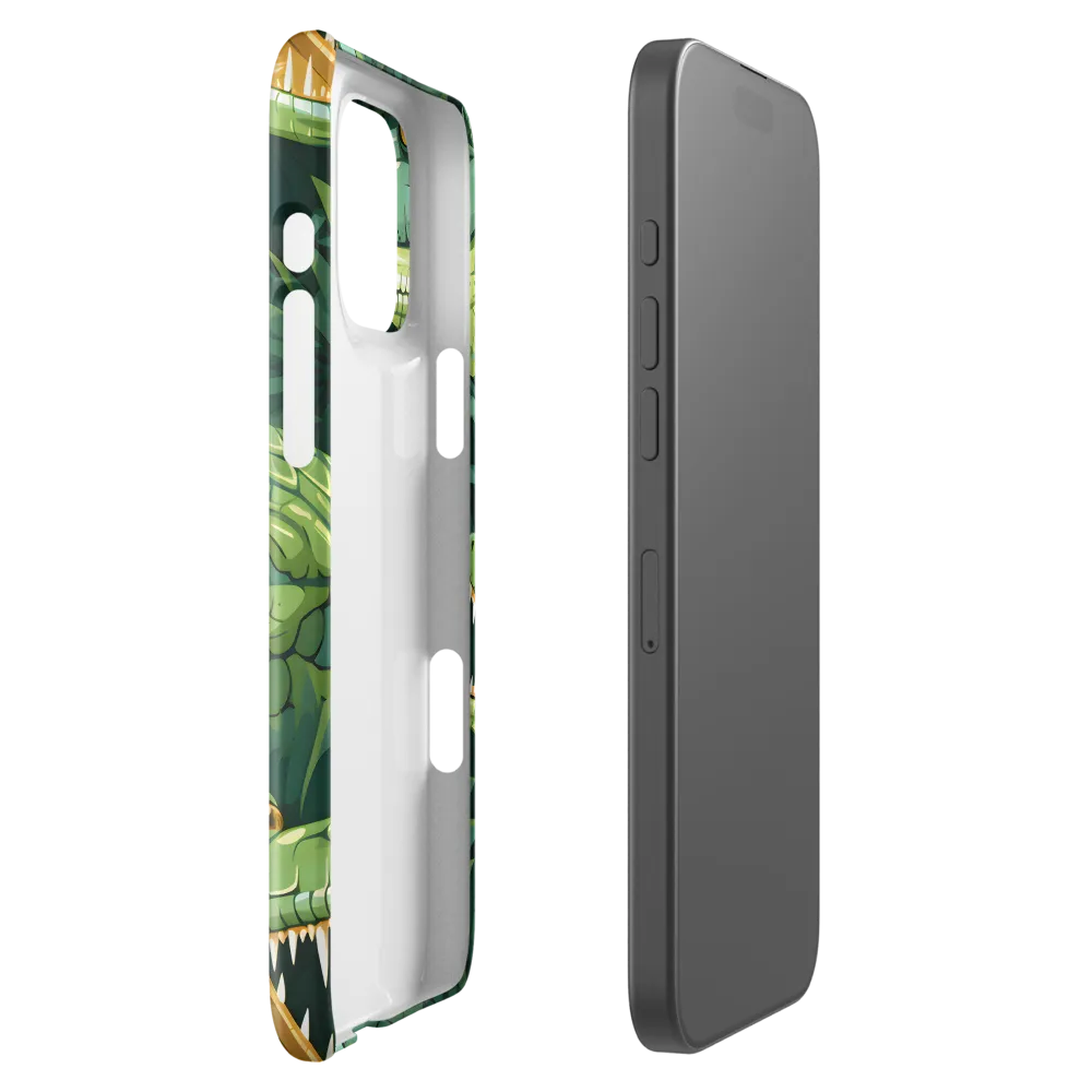 Fierce Crocodilian Medley | Phone Case |  16 Pro Max | Snap Case | Glossy