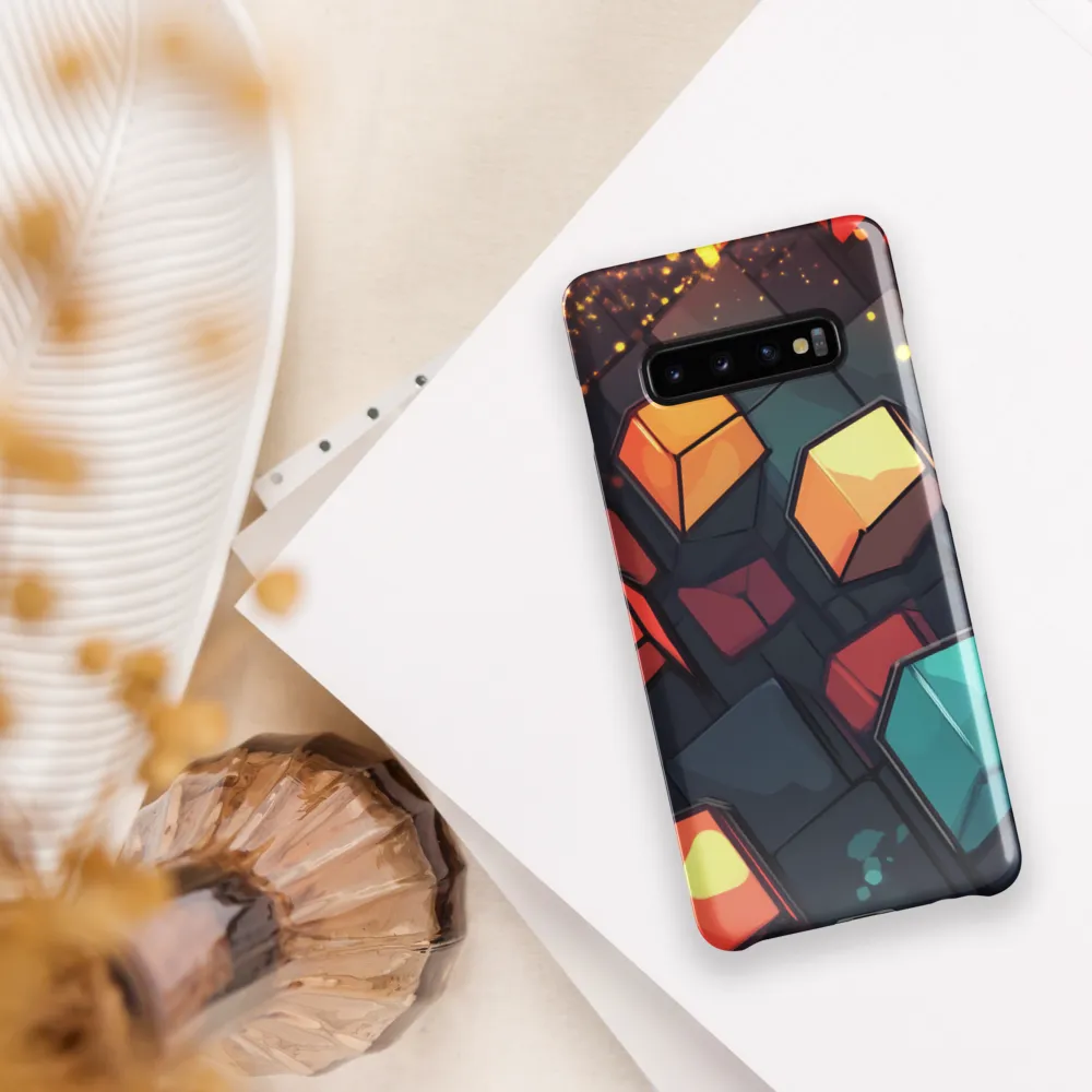 Illuminated Geometry | Phone Case |  S10 Plus | Snap Case | Glossy