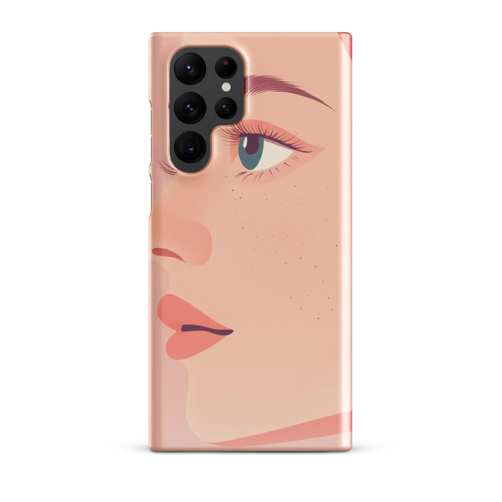 Serenity in Profile | Phone Case |  S22 Ultra | Snap Case | Glossy