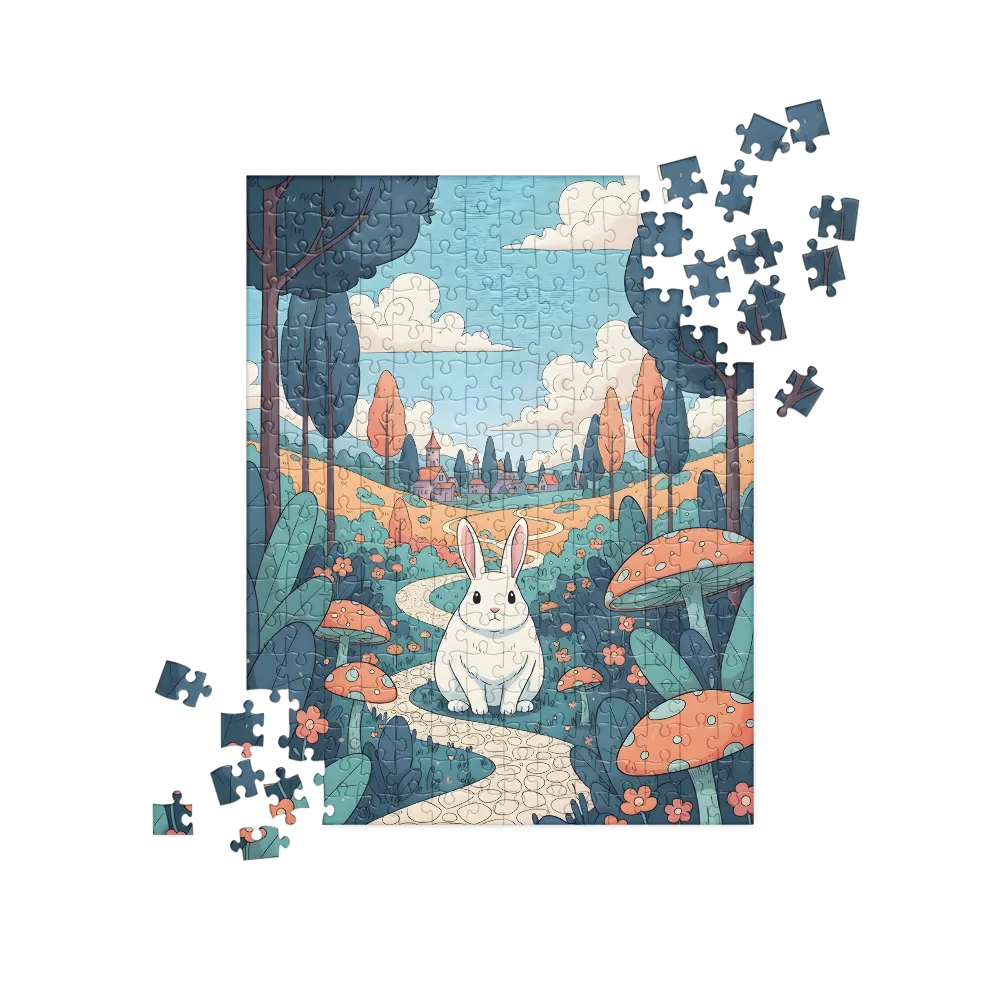 Meadow Rabbit 
 Jigsaw Puzzle