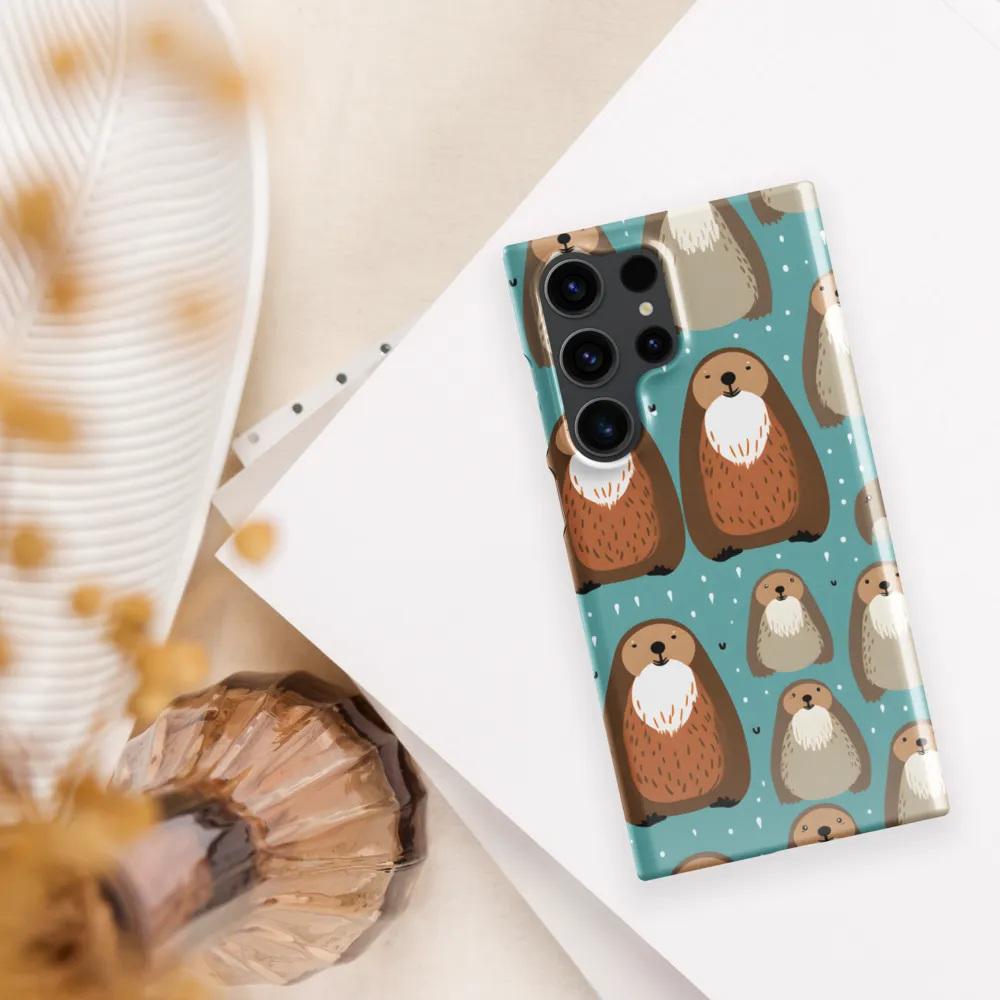Whimsical Otter Pattern
