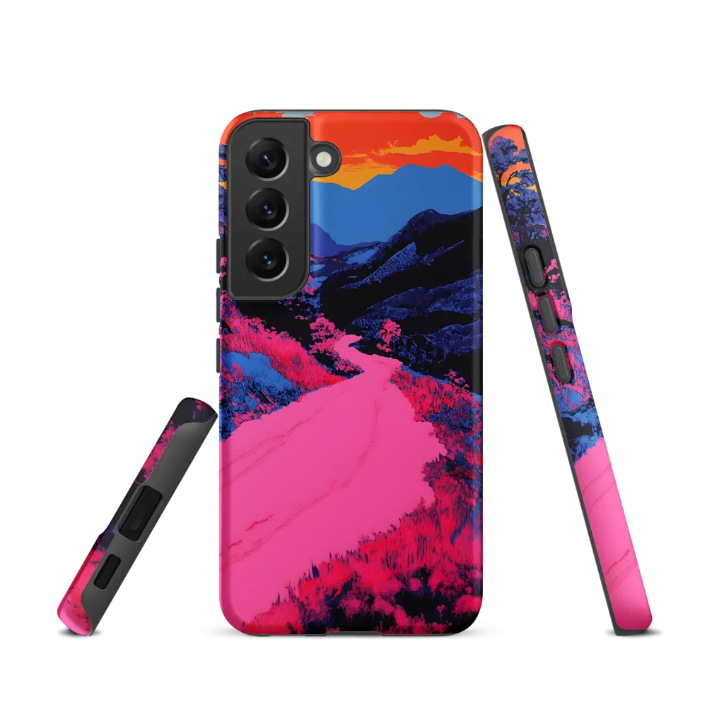 Ethereal Landscape in Vivid Hues