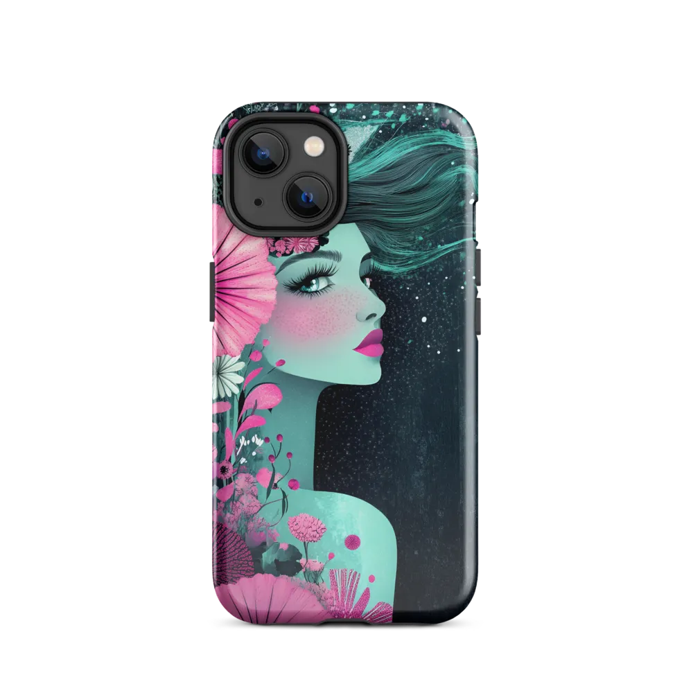 Floral Harmony: Portrait of Serenity