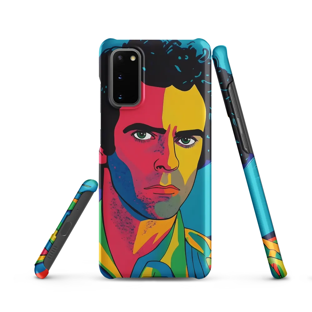 Electric Visage: A Portrait of Vibrance