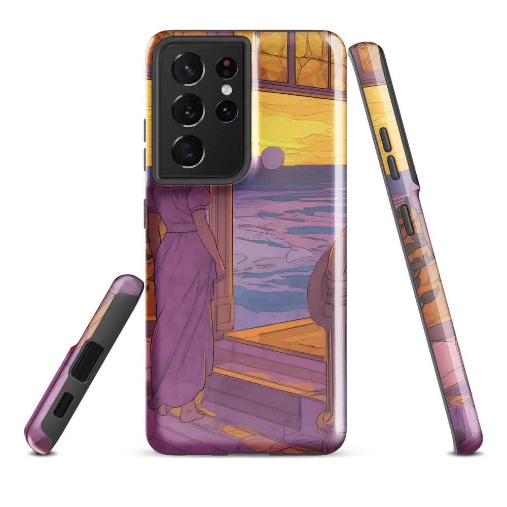 Whispers of the Sunset | Phone Case |  S21 Ultra | Tough Case | Glossy