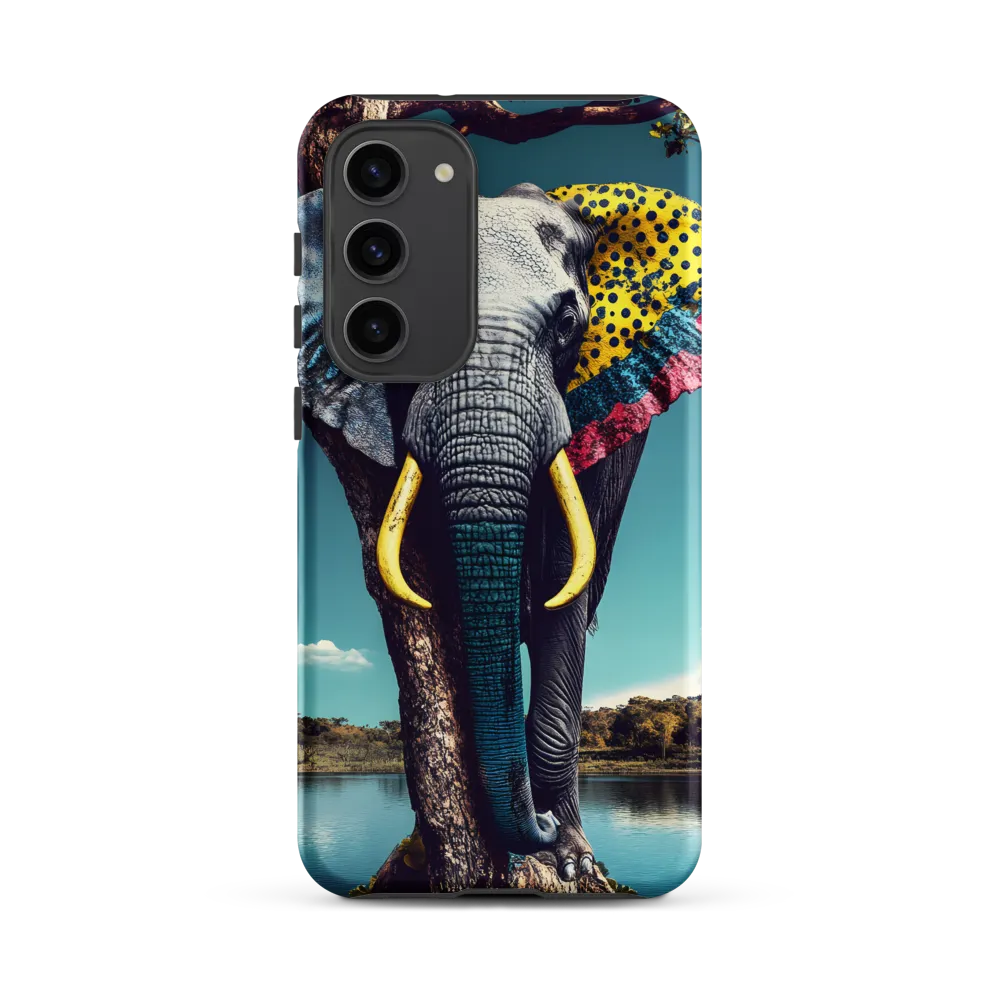 Playful Elegance: The Surreal Elephant