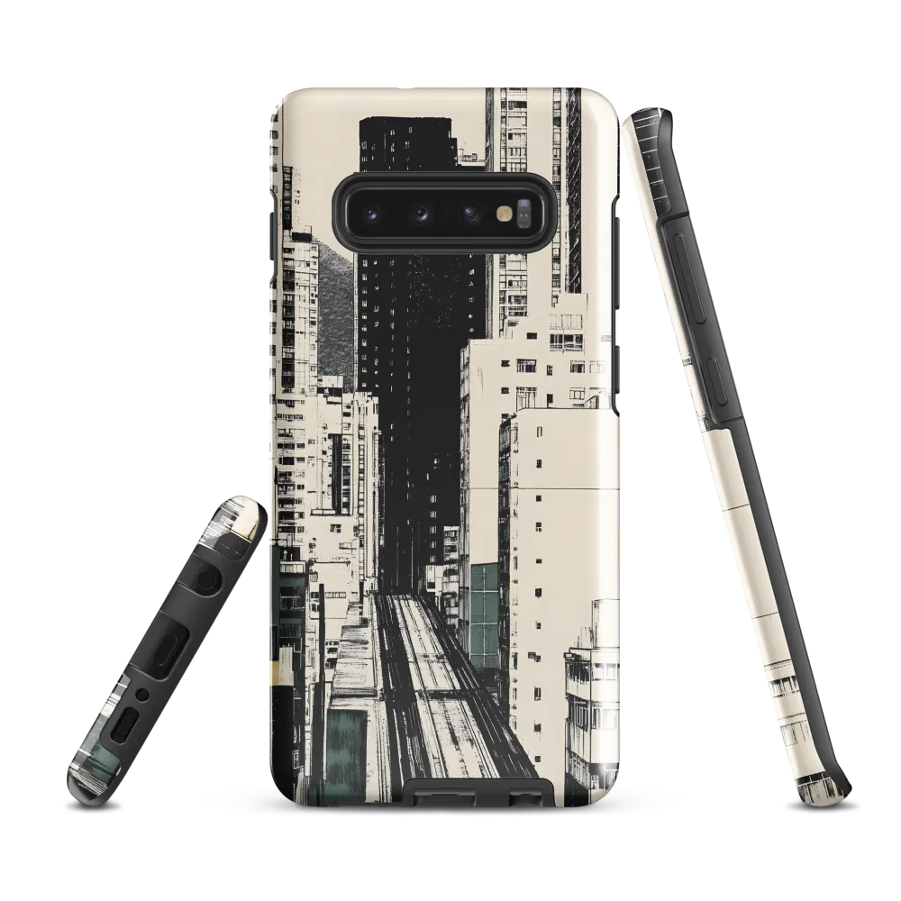 Urban Symphony: A Contemporary Cityscape | Phone Case |  S10 Plus | Tough Case | Glossy