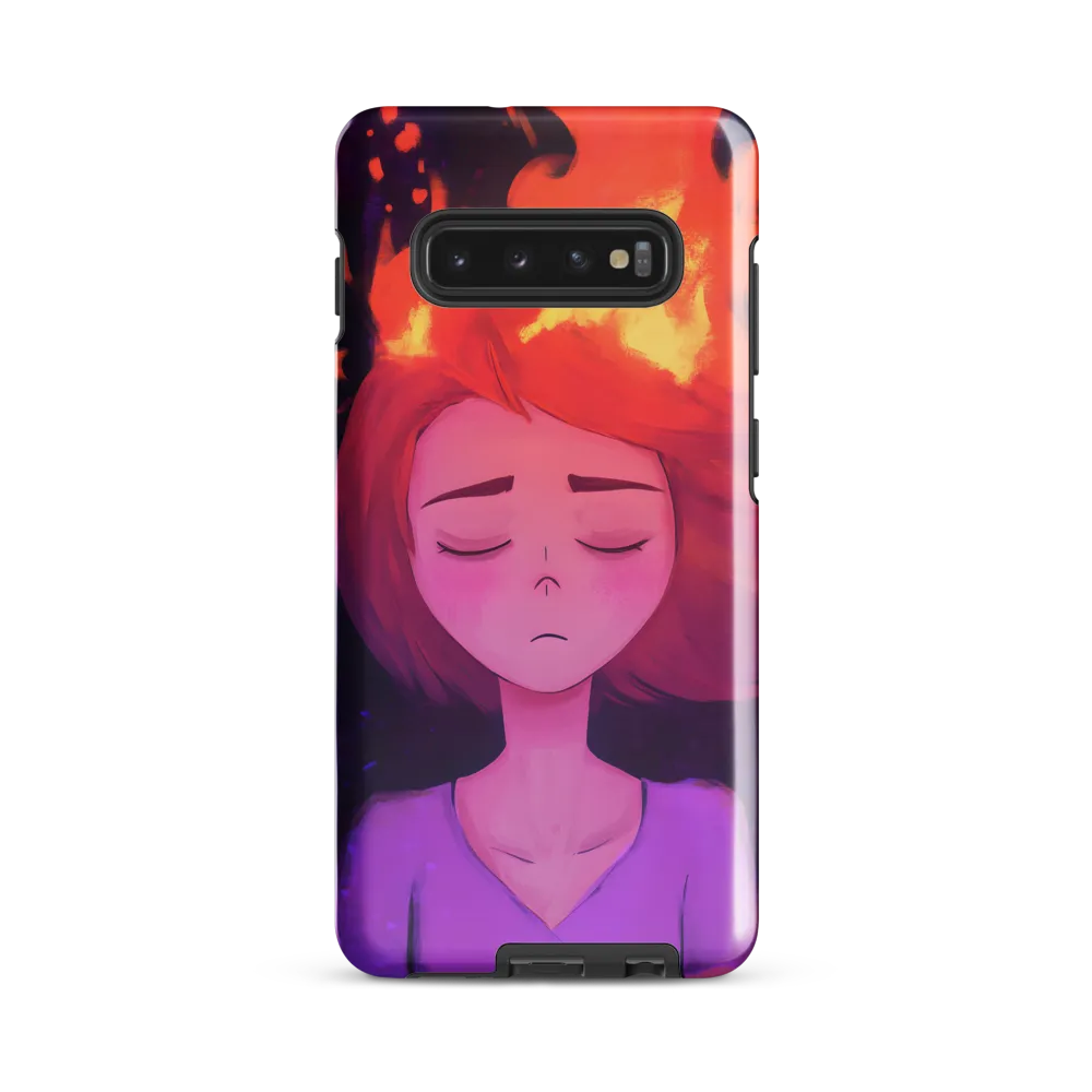 Flames of Introspection | Phone Case |  S10 Plus | Tough Case | Glossy