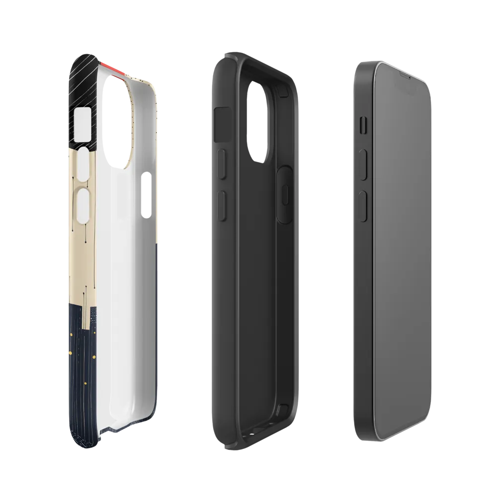 Whispers of the Urban Sky | Phone Case |  13 mini | Tough Case | Matte