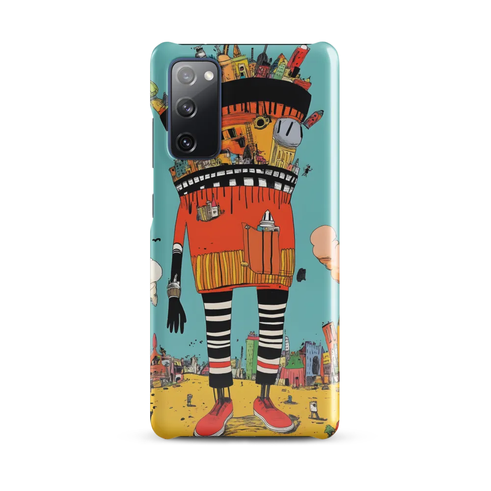 Urban Fantasia: A Whimsical Encounter | Phone Case |  S20 FE | Snap Case | Glossy