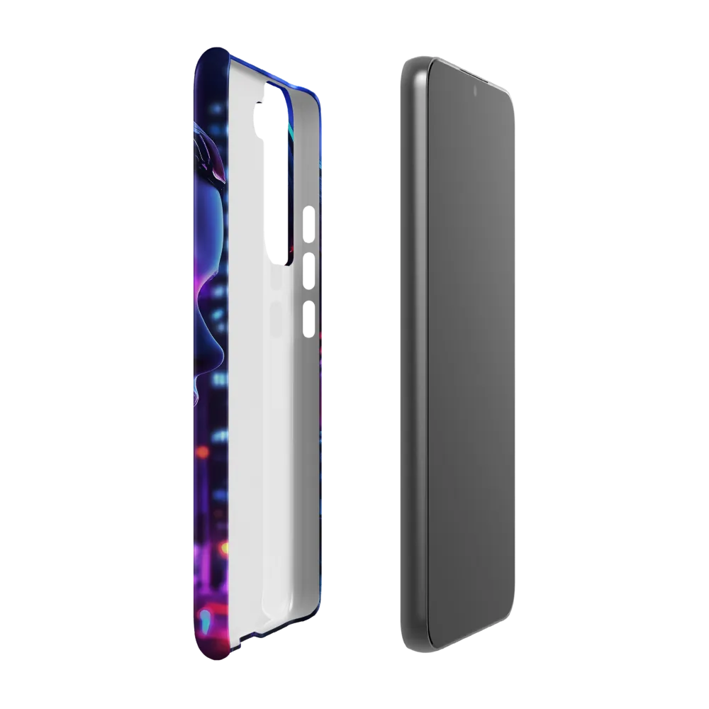Neon Dreams: A Cyborg's Mystique