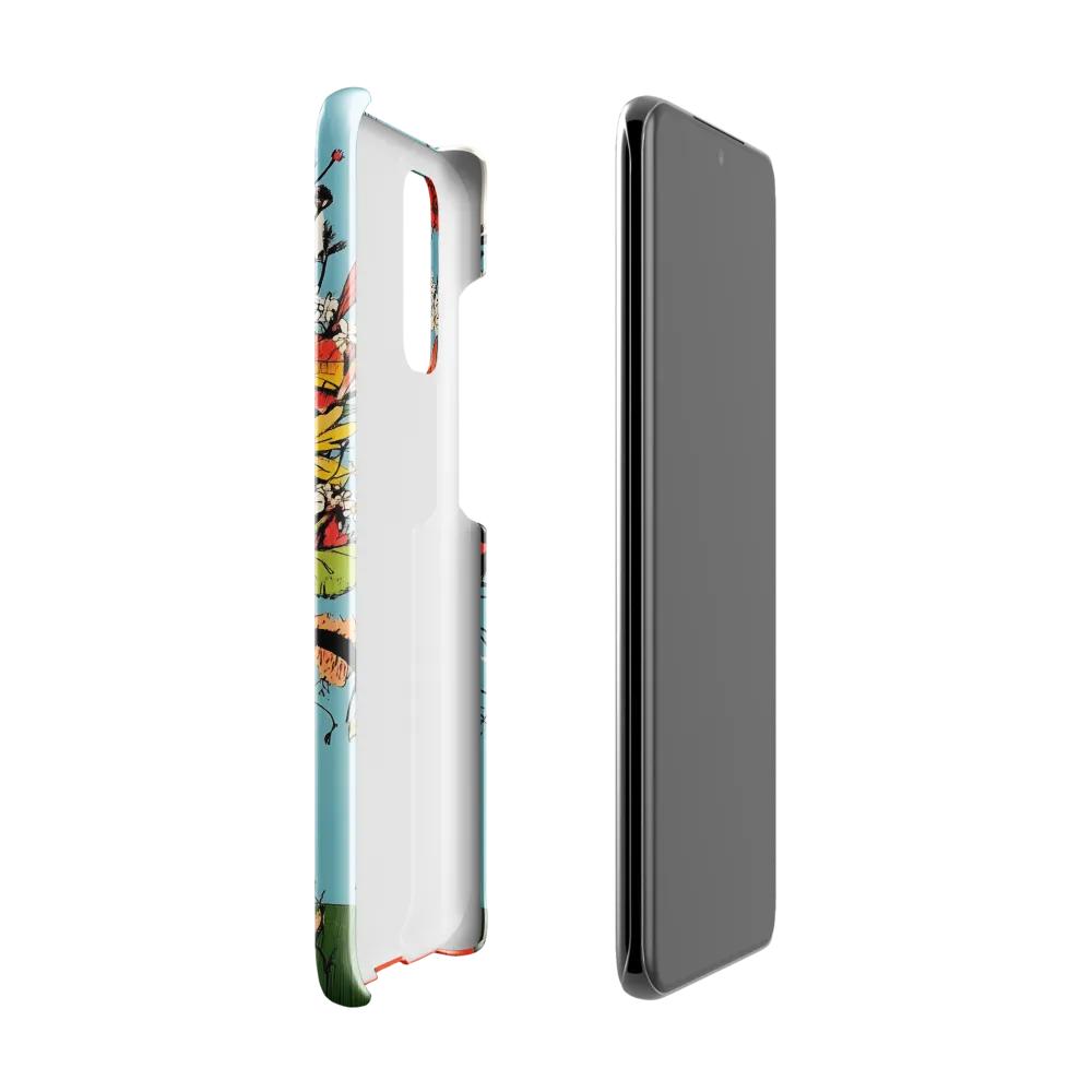 Whimsical Bloom | Phone Case |  S20 | Snap Case | Glossy