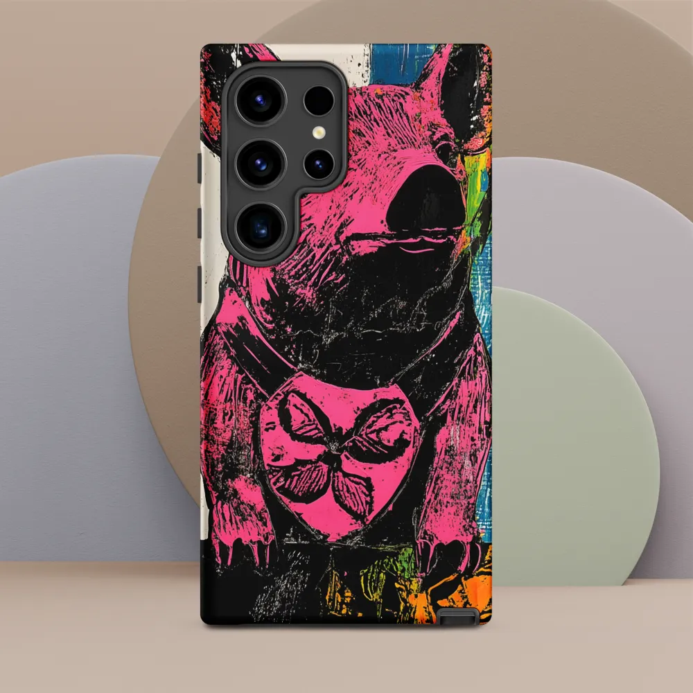 Vibrant Hearted Pig