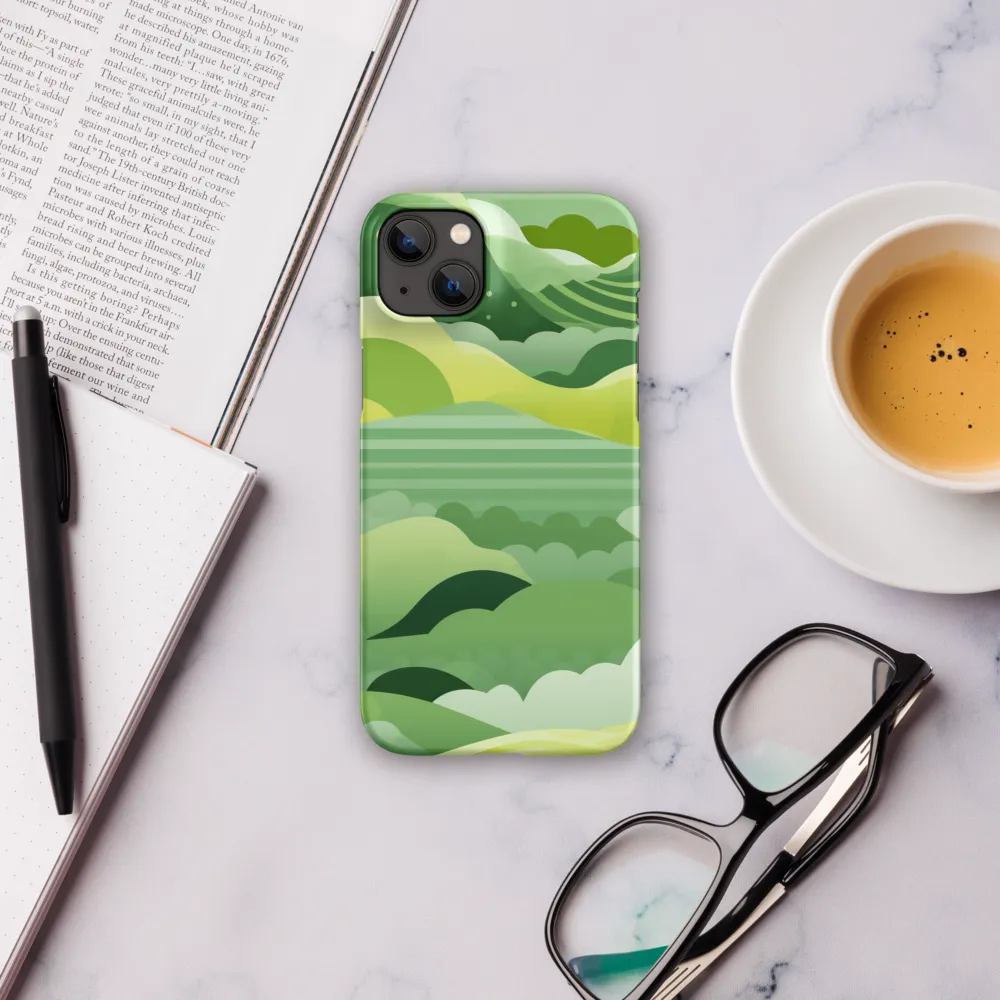 Tranquility in Green Waves
