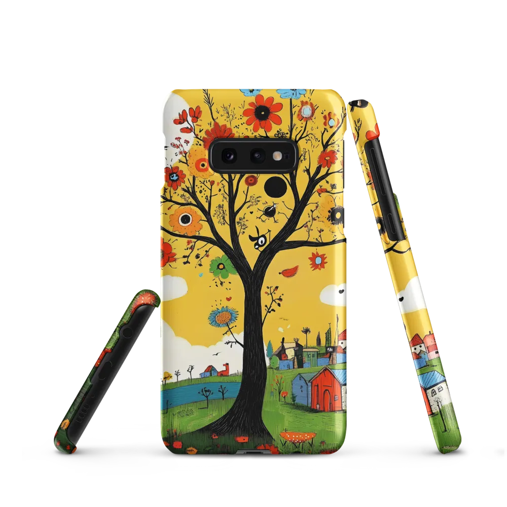 Whimsical Blooms of Life | Phone Case |  S10e | Snap Case | Matte