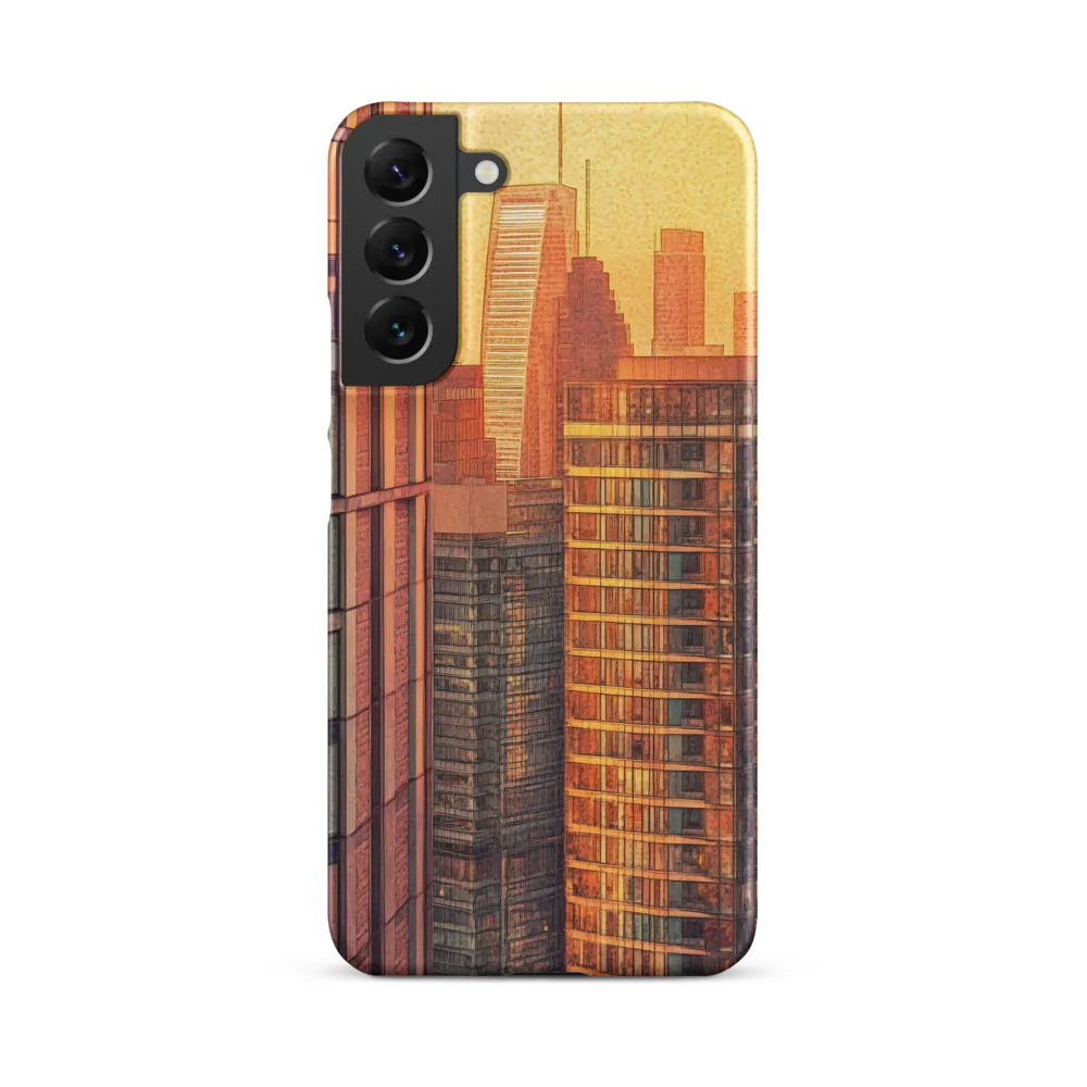 Urban Serenity at Sunset | Phone Case |  S22 Plus | Snap Case | Matte