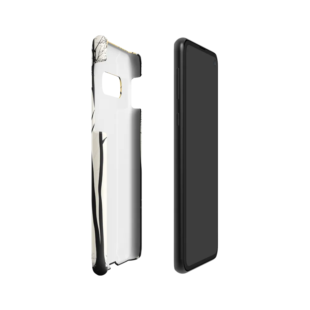 Silhouetted Serenity | Phone Case |  S10e | Snap Case | Matte