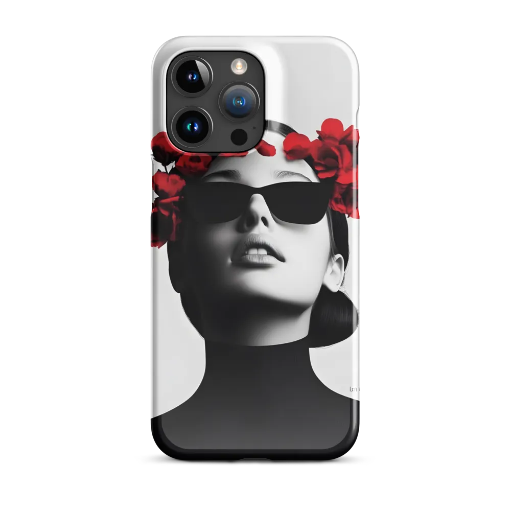 Blooming Elegance | Phone Case |  15 Pro Max | Snap Case | Glossy