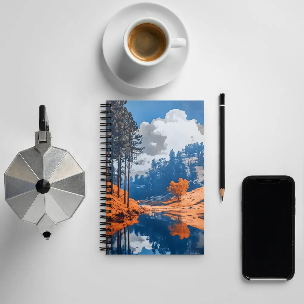 Tranquil Reflections | Spiral Notebook