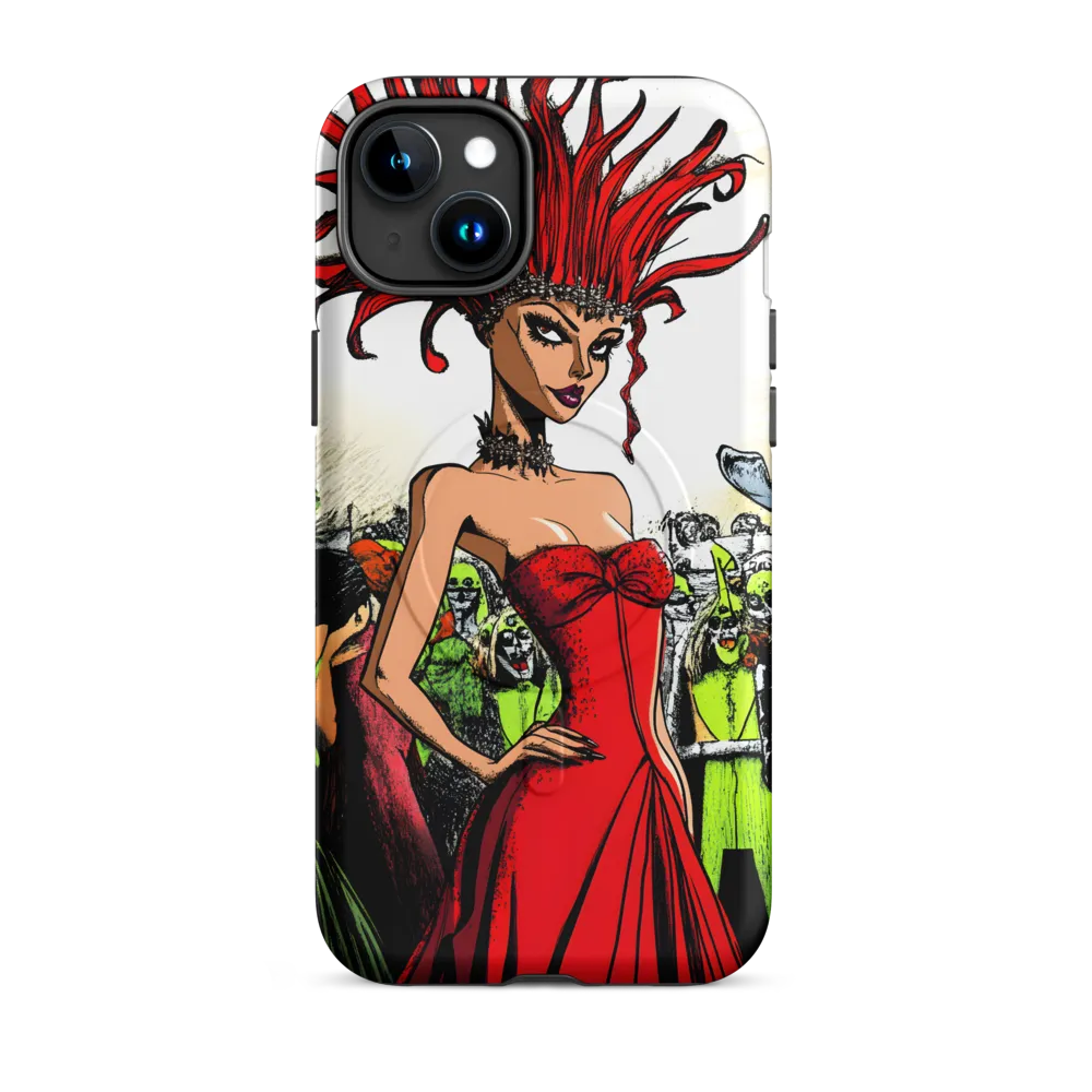 Fiery Elegance: A Fashion Statement
