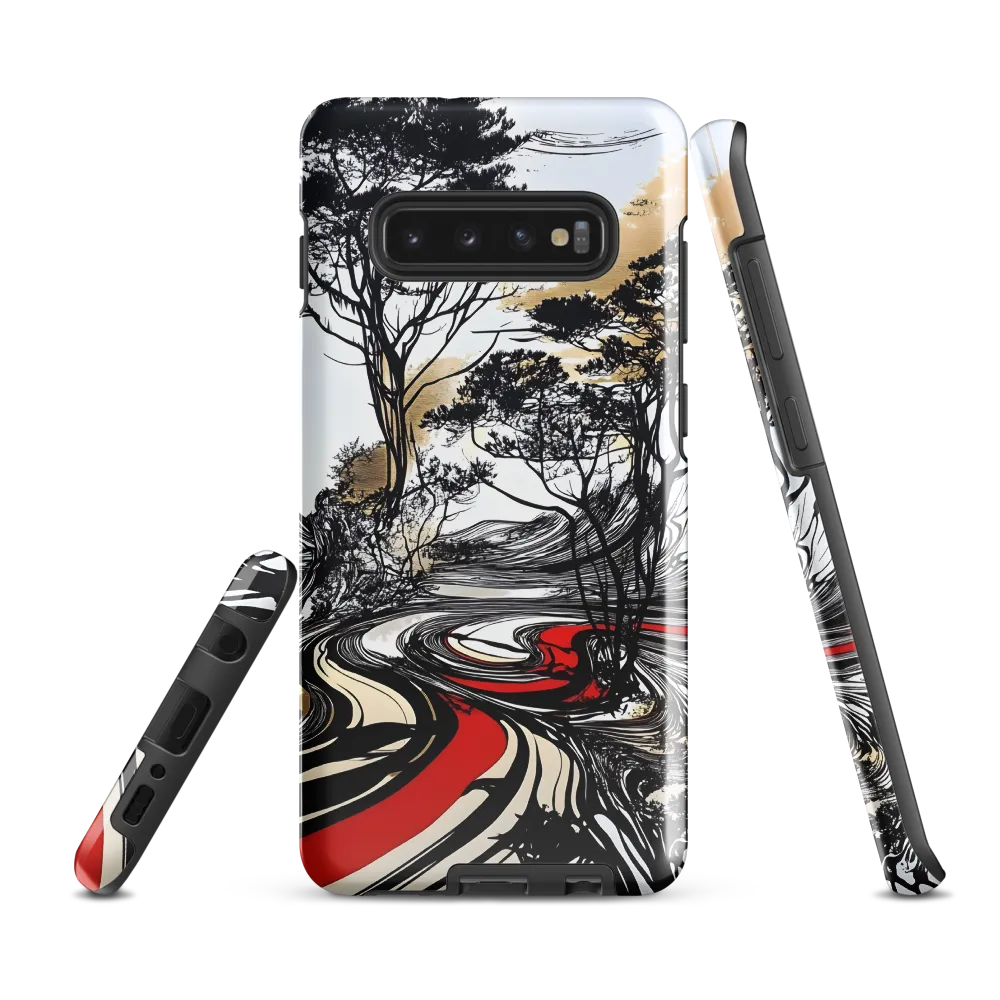 Serenity in Motion | Phone Case |  S10 Plus | Tough Case | Glossy