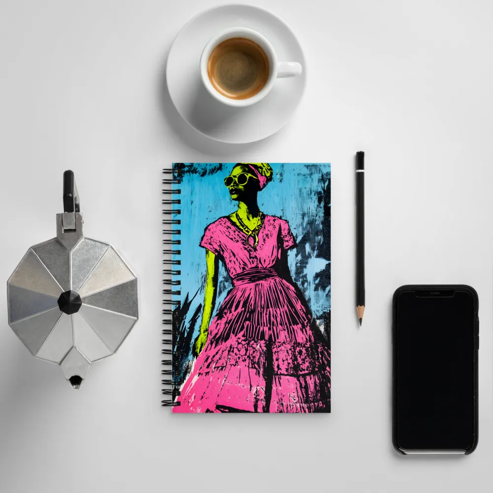 Vibrant Elegance | Spiral Notebook