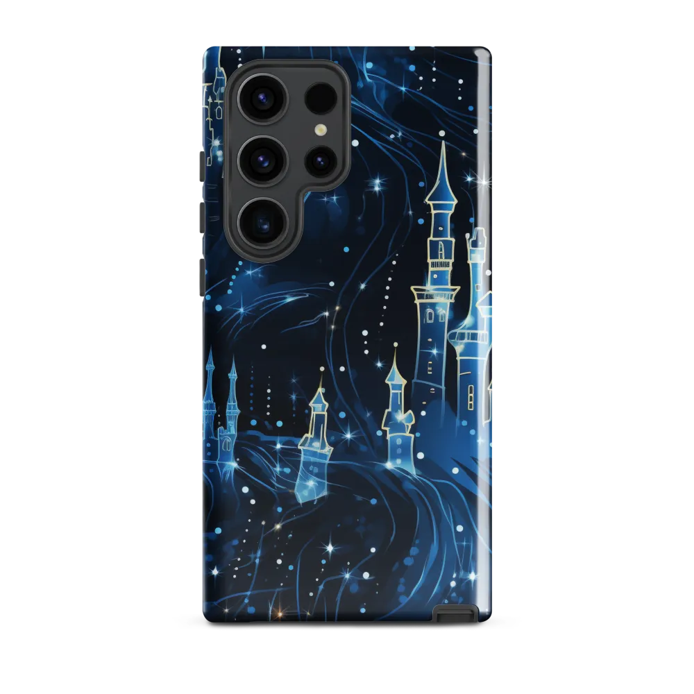 Dreamy Castles in a Starry Sky | Phone Case |  S23 Ultra | Tough Case | Glossy