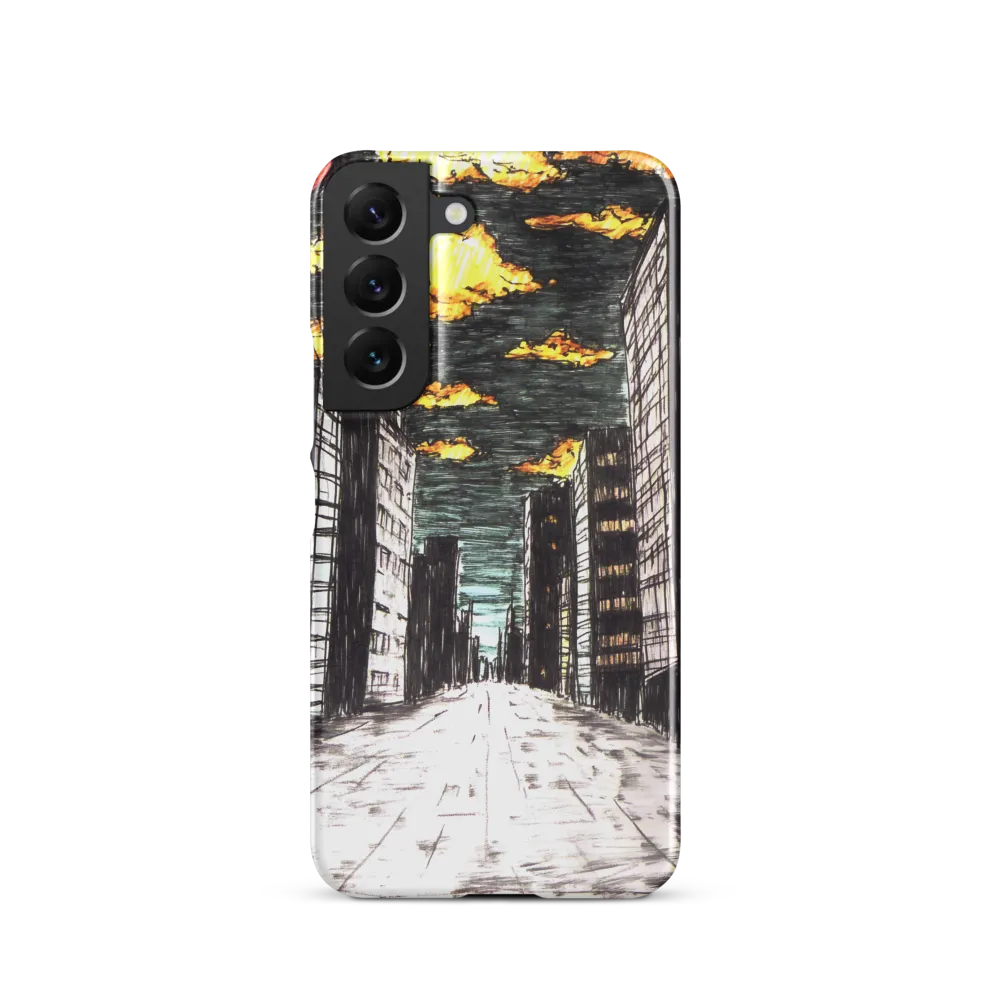 Eclipsed Cityscape