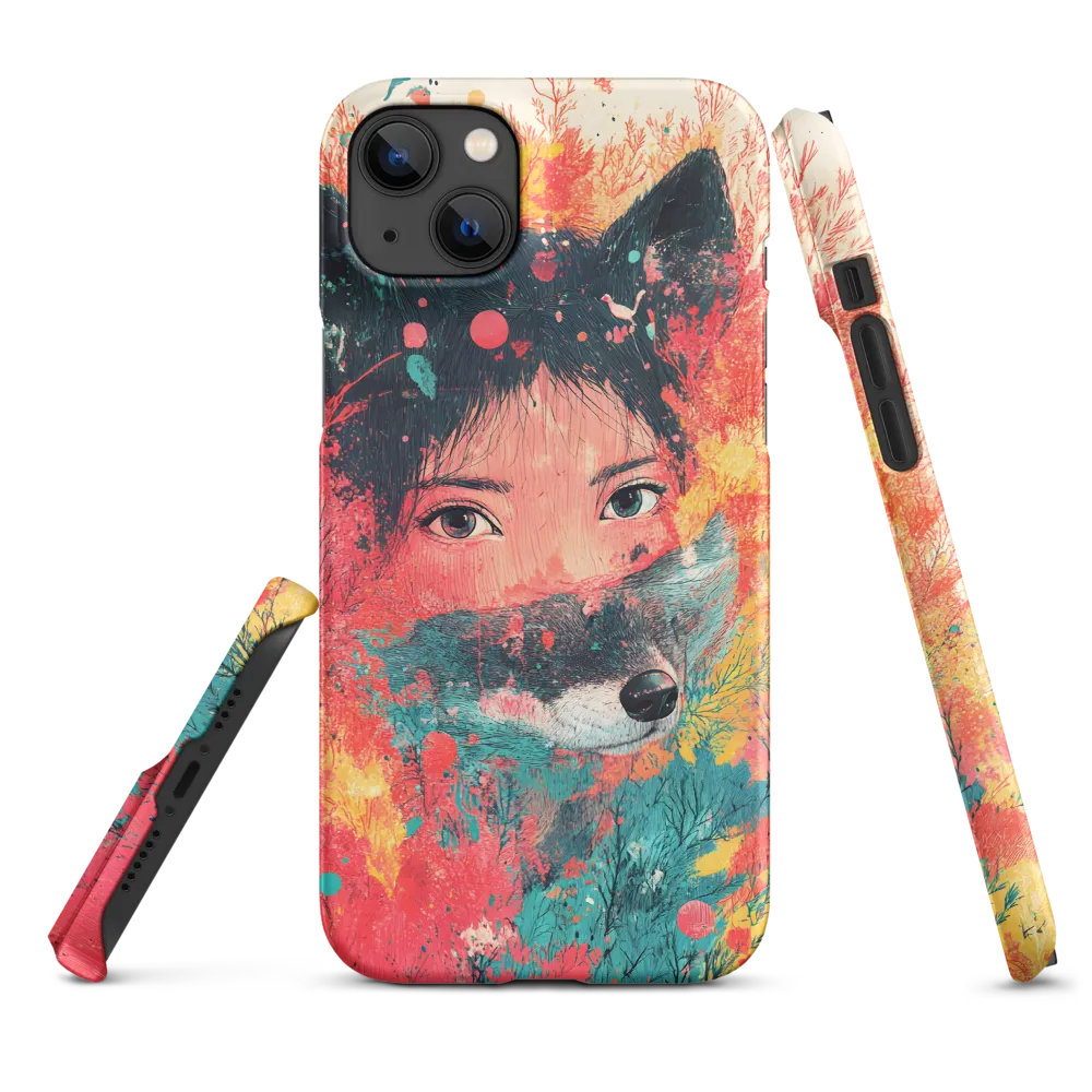 Harmony of Spirit: Girl and Wolf