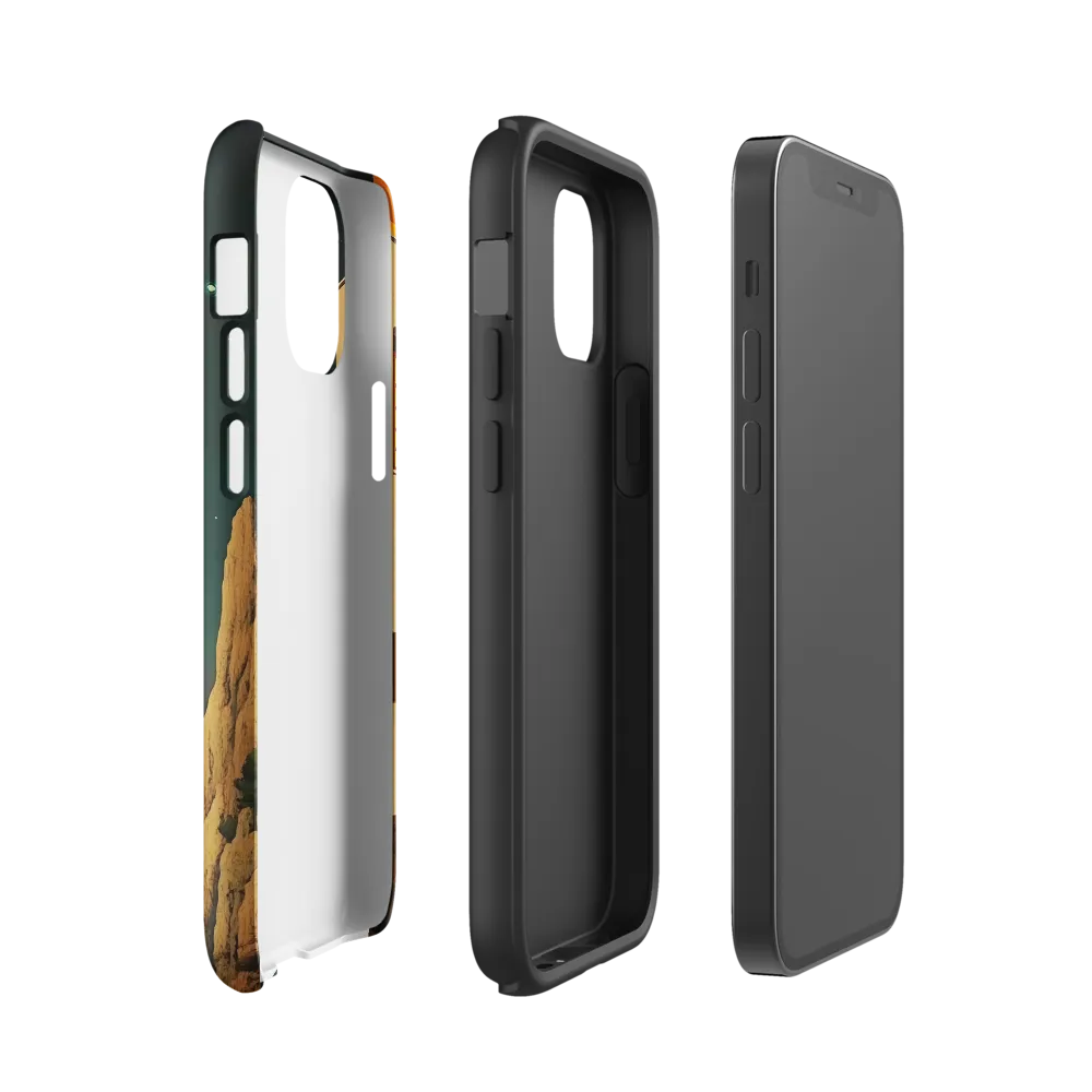 Encountering the Unknown | Phone Case |  12 mini | Tough Case | Glossy