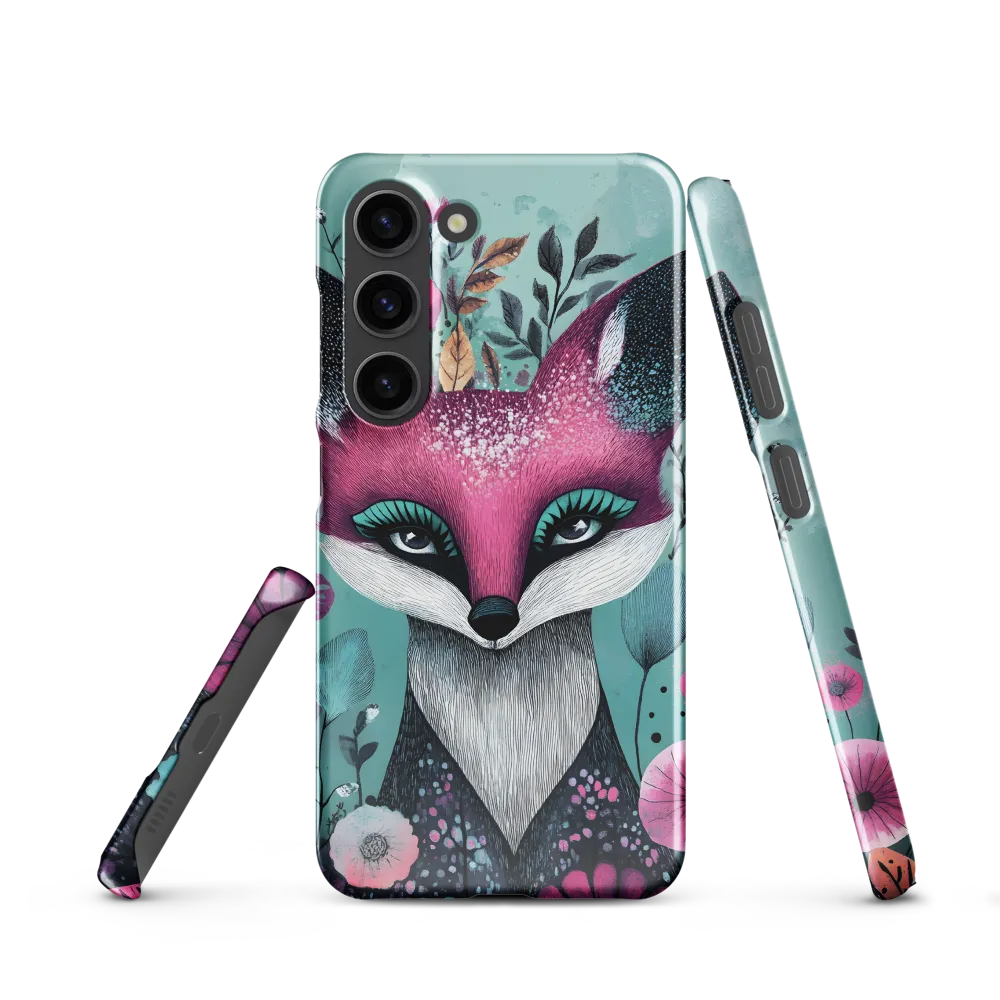 Whimsical Fox Among Blossoms