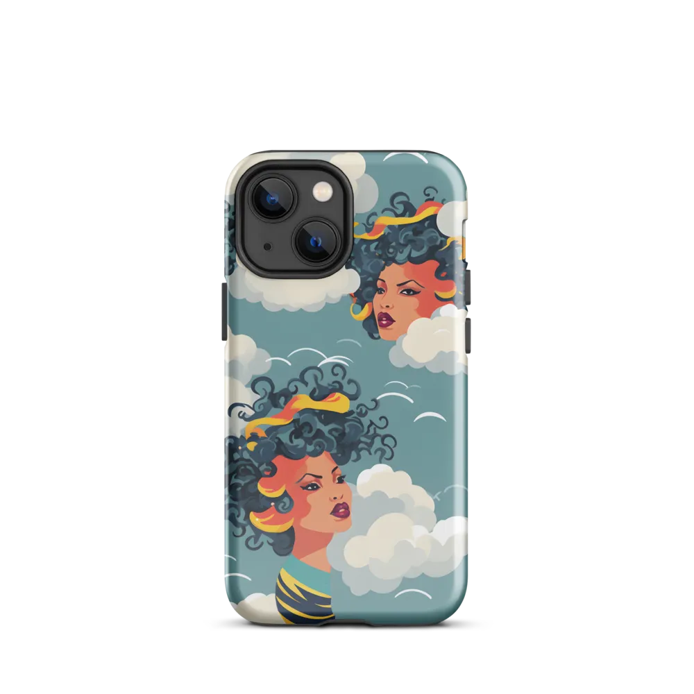 Whimsical Dreams in the Sky | Phone Case |  13 mini | Tough Case | Glossy