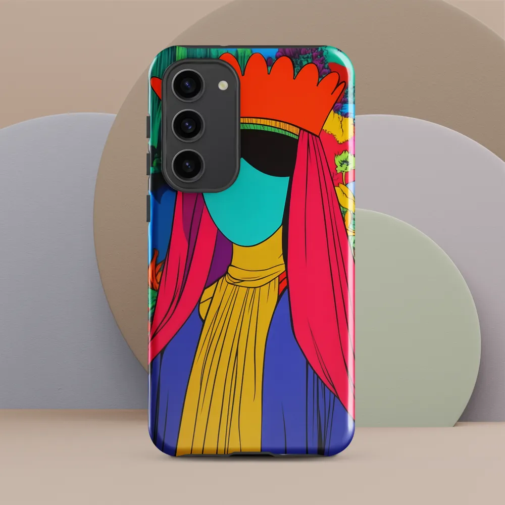 Crowned Surrealism | Phone Case |  S23 Plus | Tough Case | Glossy