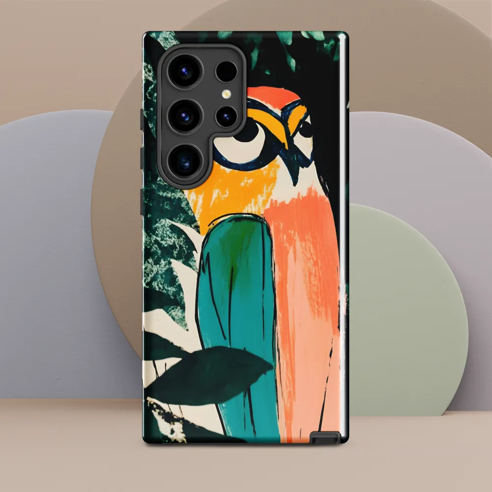 Camouflaged Majesty: The Abstract Owl