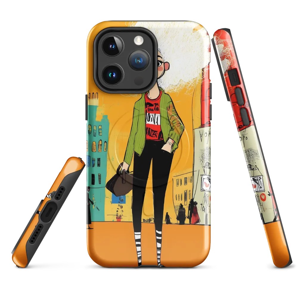Urban Confidence | Phone Case |  14 Pro Max | MagSafe® Tough Case | Glossy
