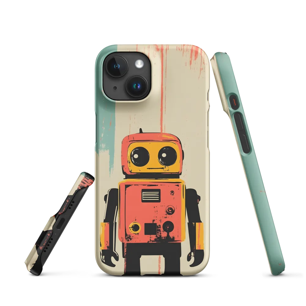 Retro Robot Charm