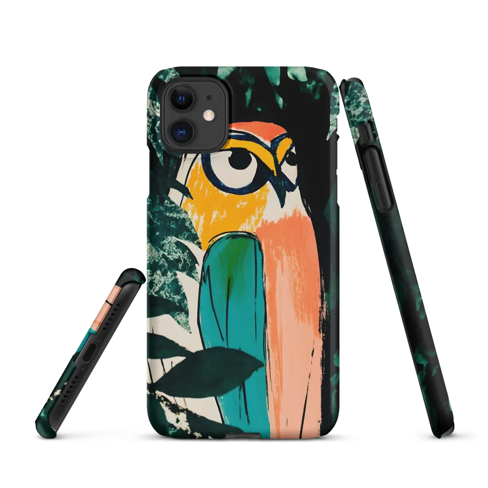 Camouflaged Majesty: The Abstract Owl