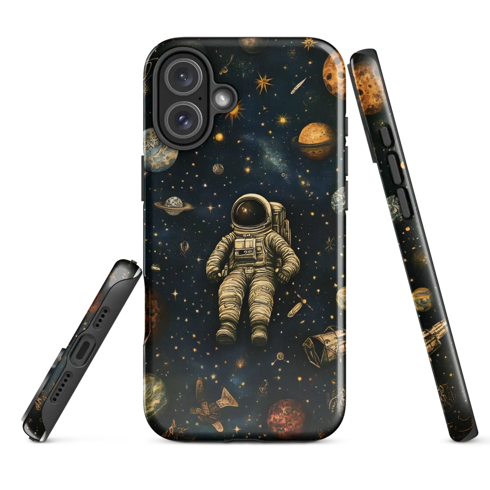 Cosmic Voyage: An Astronaut's Solitude