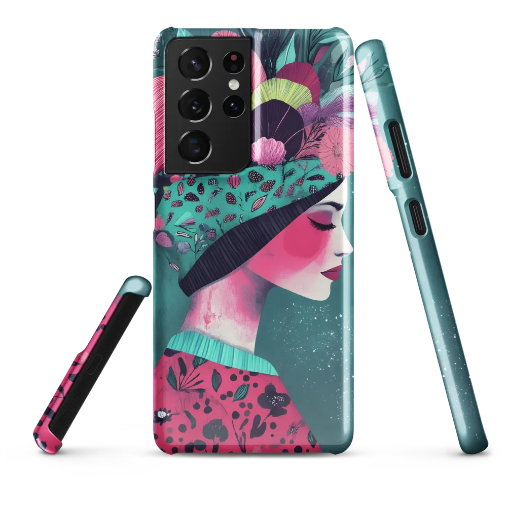 Whimsical Floral Portrait