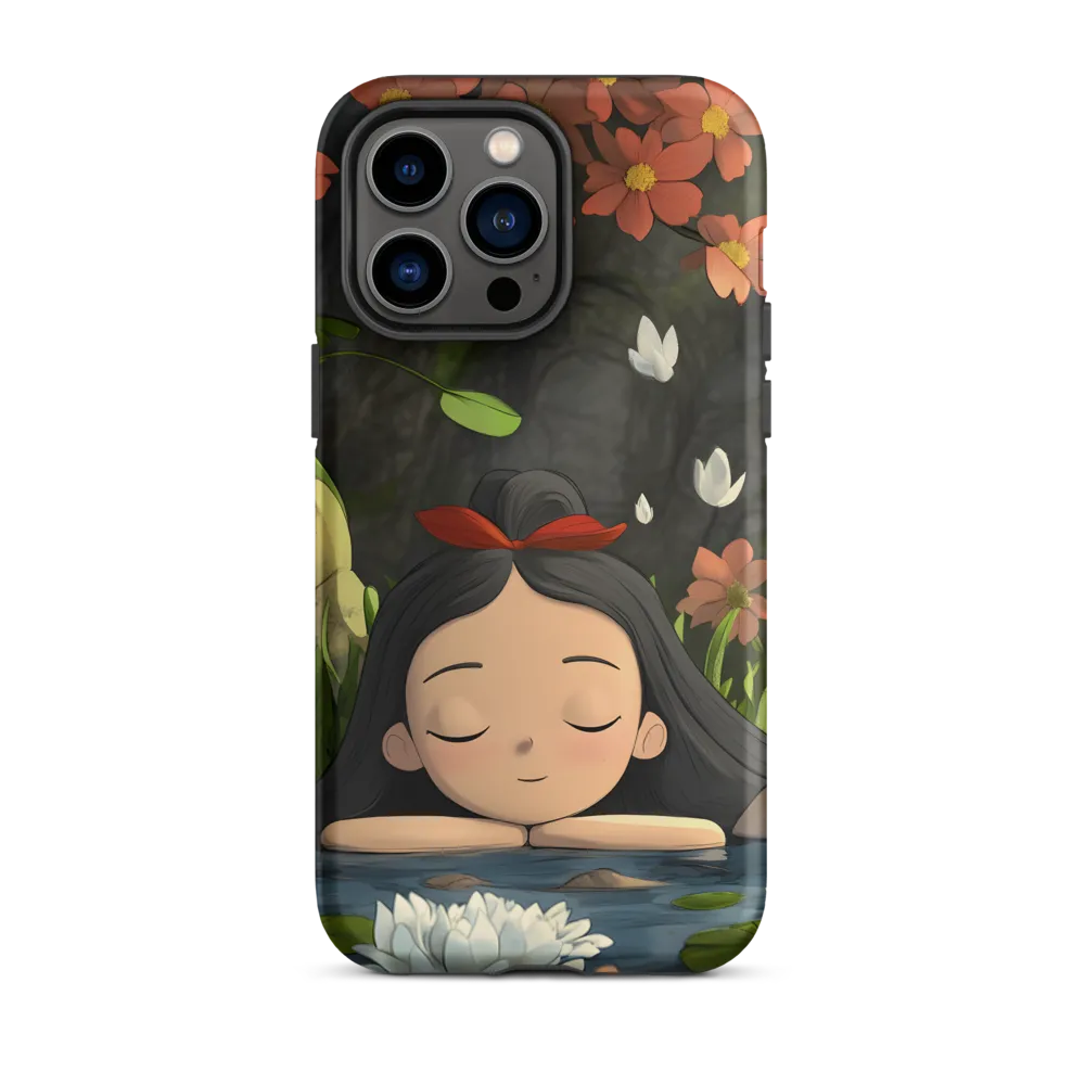 Tranquility by the Waterside | Phone Case |  14 Pro Max | Tough Case | Matte