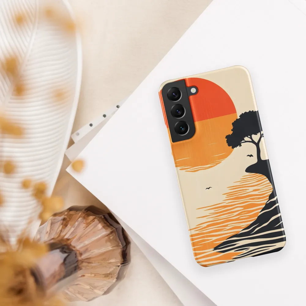 Serene Sunset | Phone Case |  S22 Plus | Snap Case | Matte
