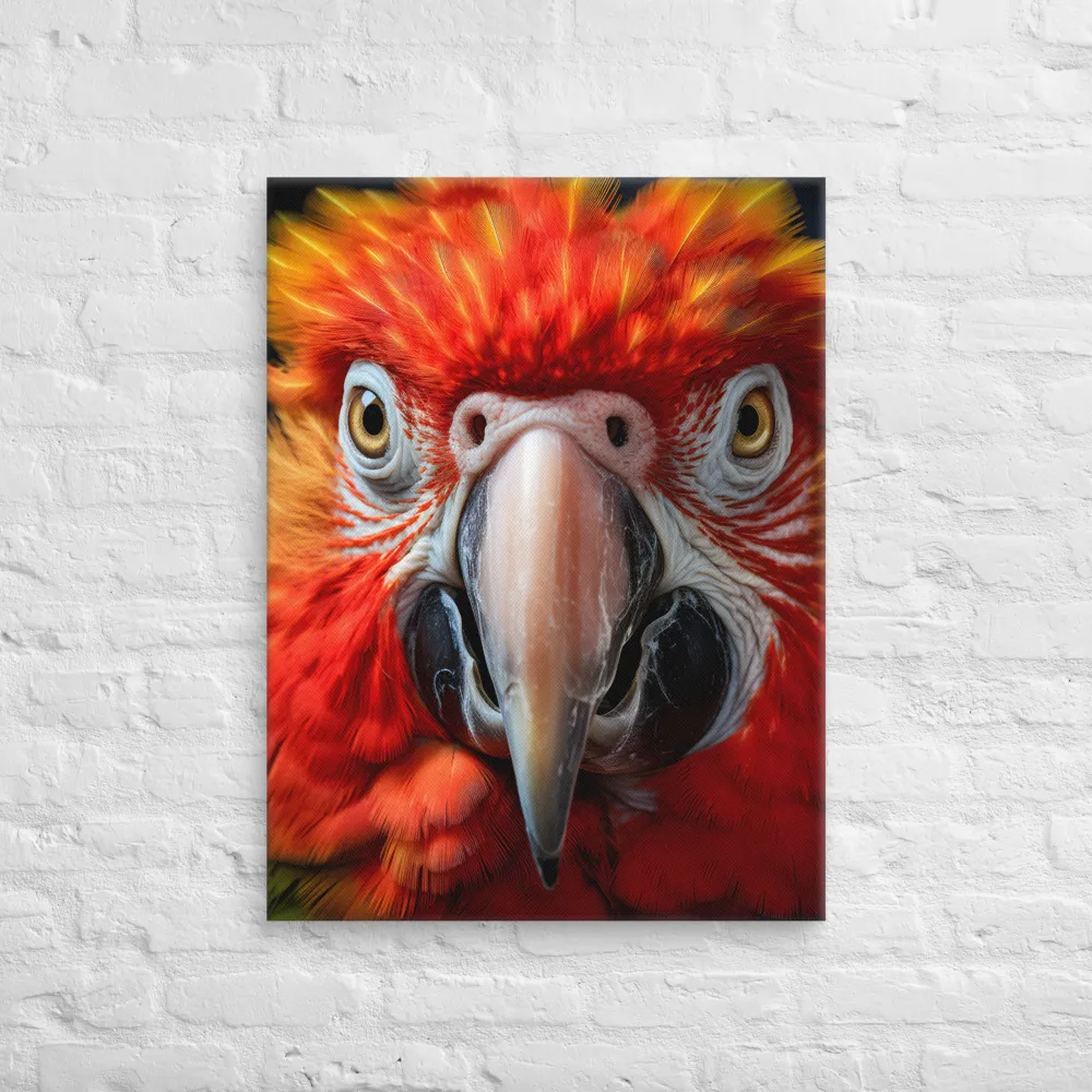 The Fiery Gaze of the Parrot