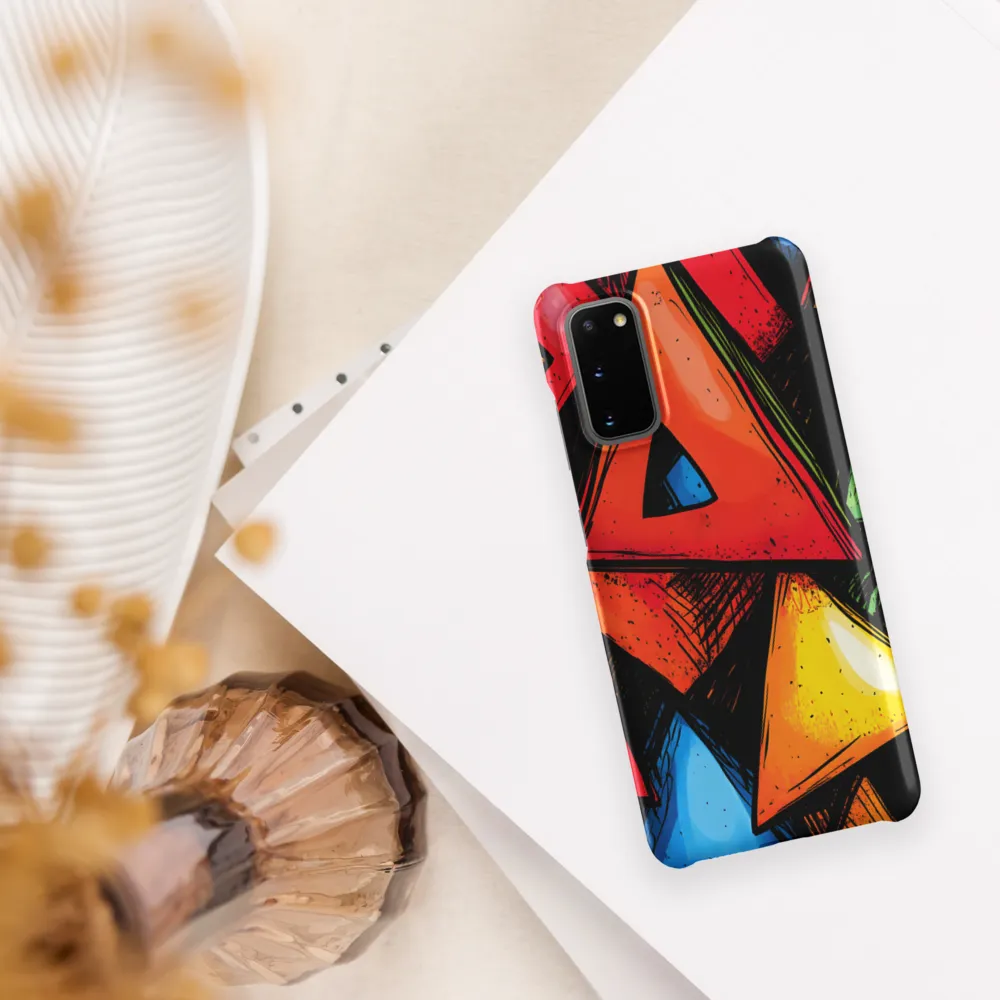Vibrant Triangles in Abstract Harmony