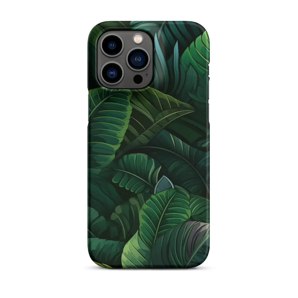Lush Canopy: A Tropical Foliage Study