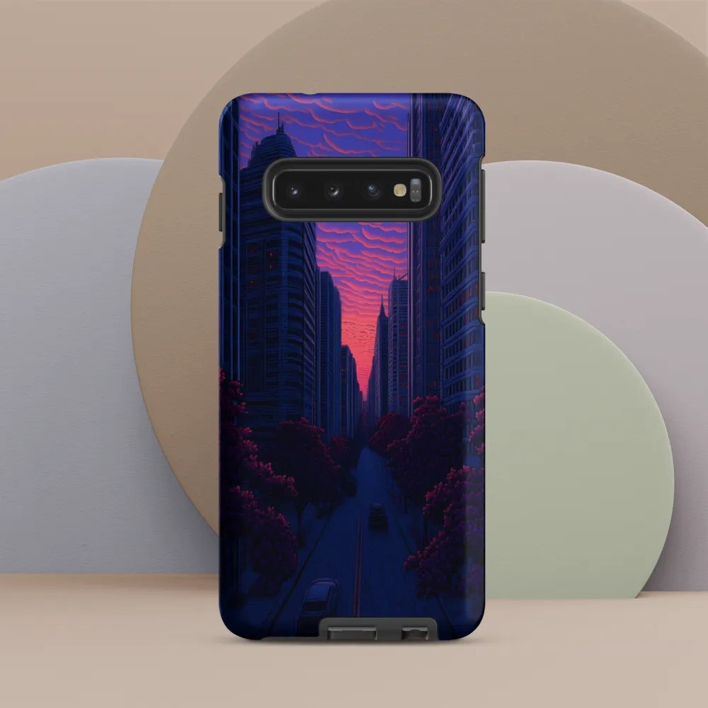 Neon Dusk Avenue