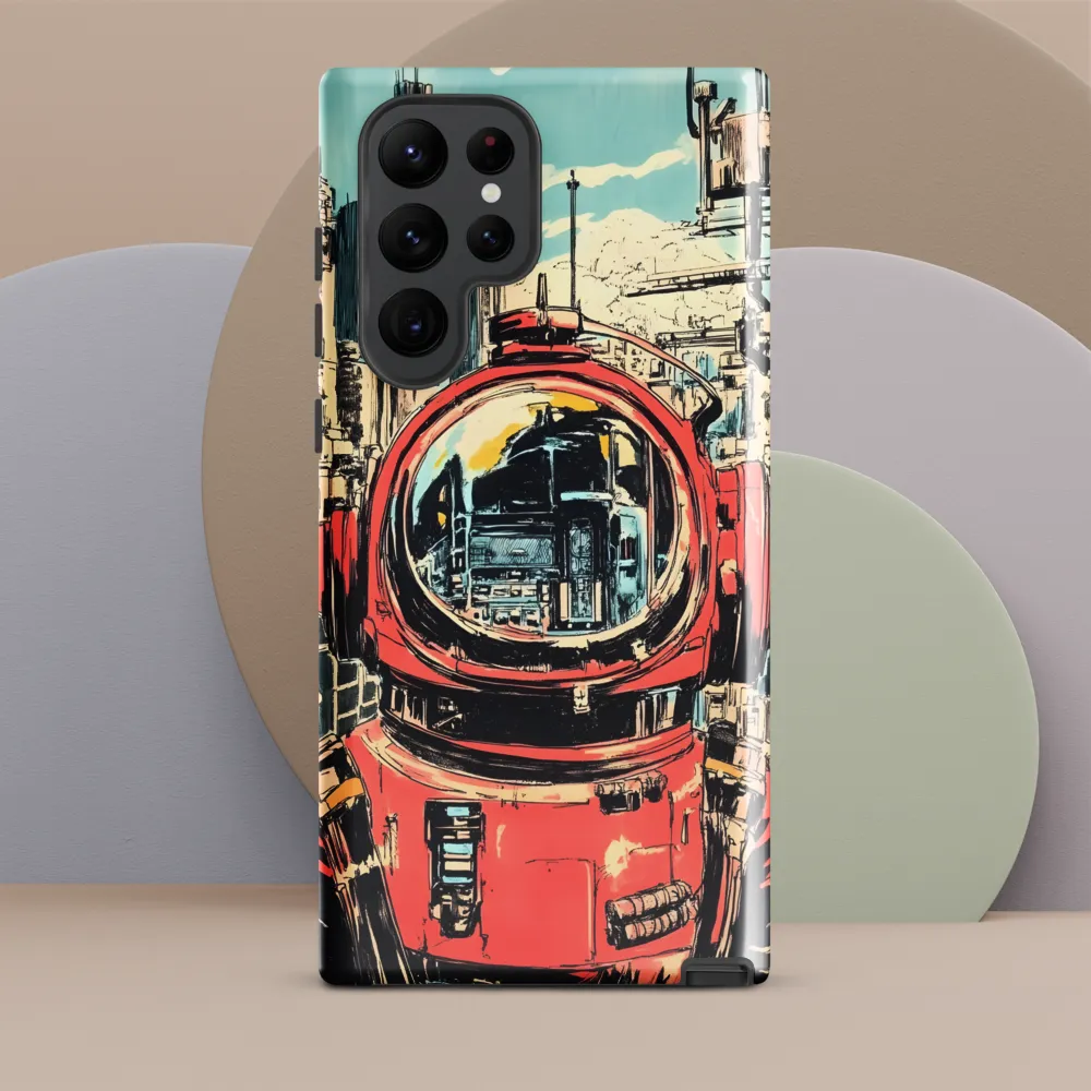 Reflections of Tomorrow | Phone Case |  S22 Ultra | Tough Case | Glossy