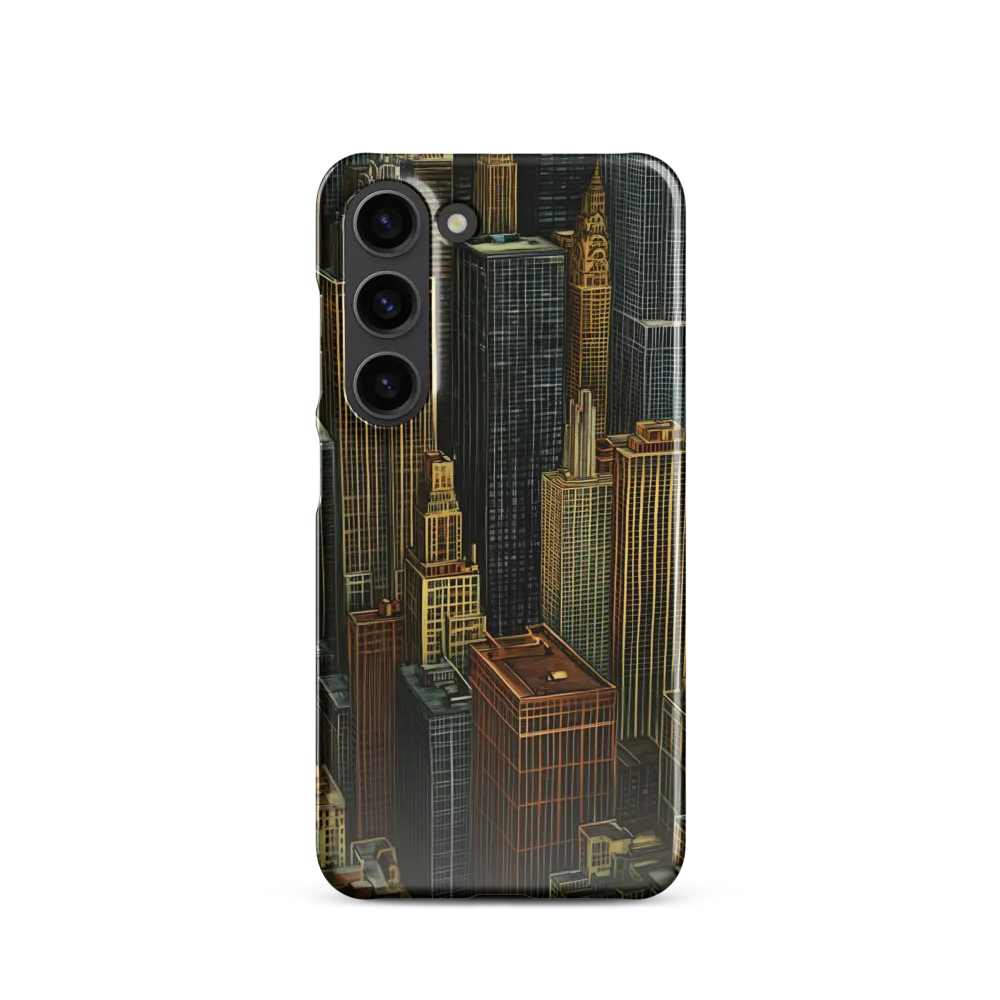 Urban Elegance: A Golden Cityscape