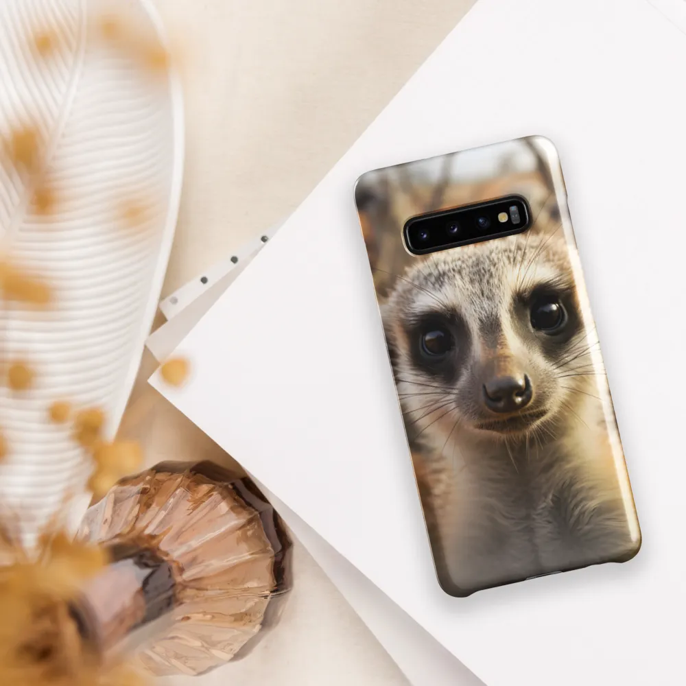 Curious Meerkats in Community | Phone Case |  S10 Plus | Snap Case | Glossy