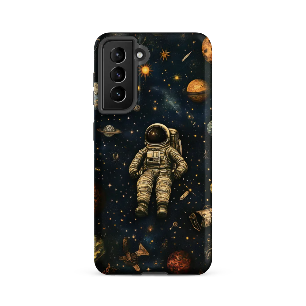 Cosmic Voyage: An Astronaut's Solitude