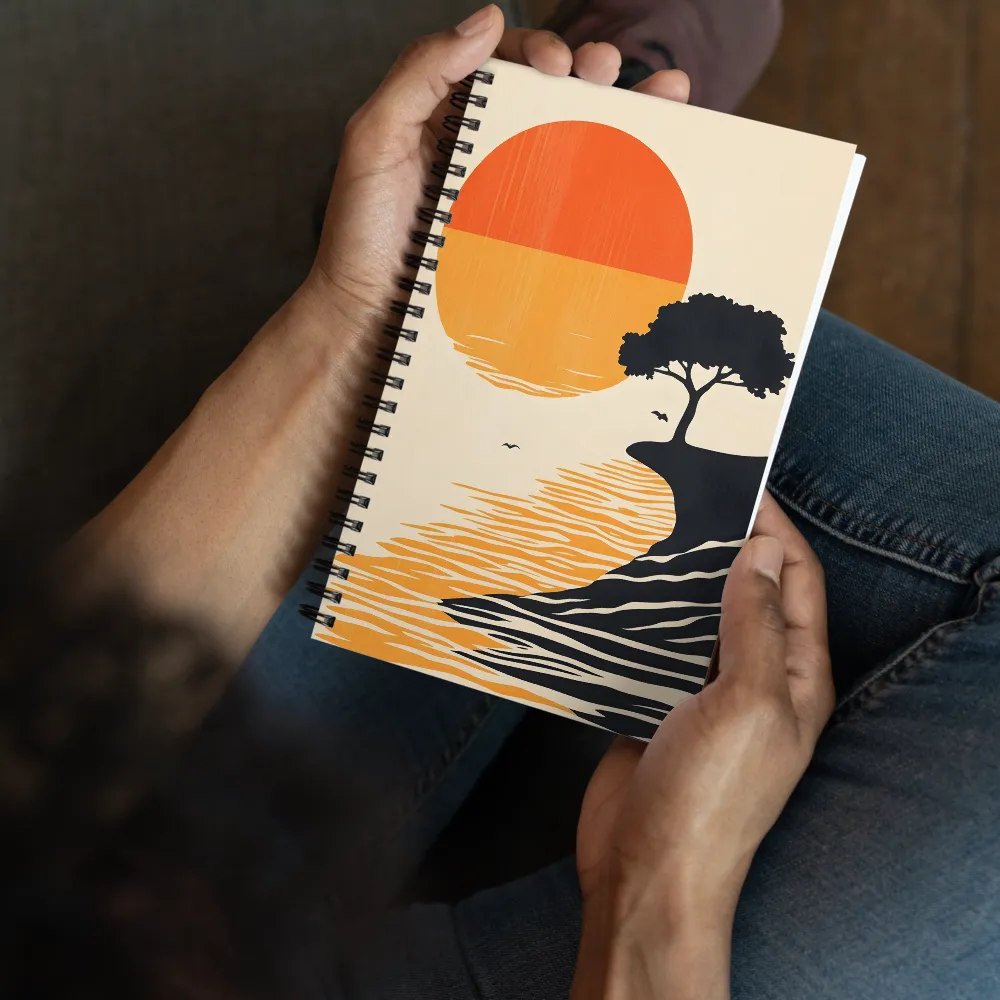 Serene Sunset | Spiral Notebook